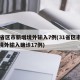 31省区市新增境外输入7例(31省区市新增境外输入确诊17例)