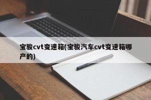 宝骏cvt变速箱(宝骏汽车cvt变速箱哪产的)