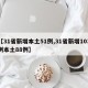 【31省新增本土51例,31省新增103例本土88例】